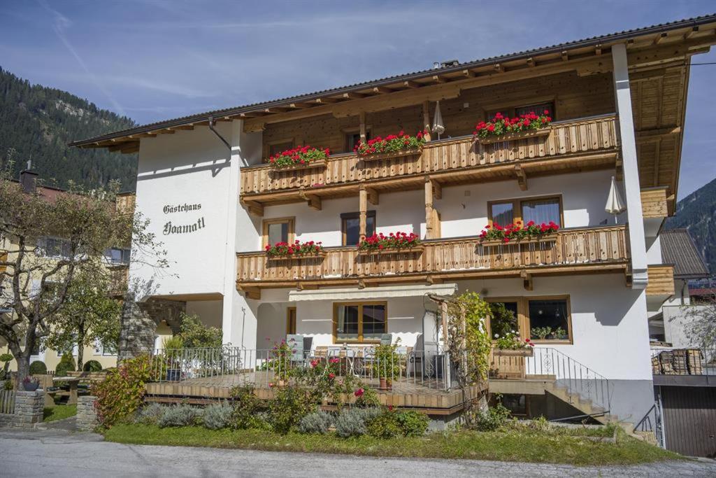 Gaestehaus Hoamatl Mayrhofen Exterior foto